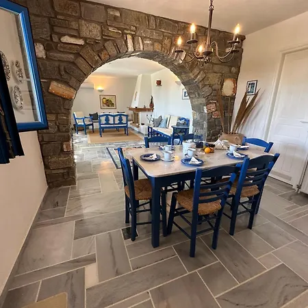 Drionisi In Tzanes, Paros - 6 Guests Semesterbostad *