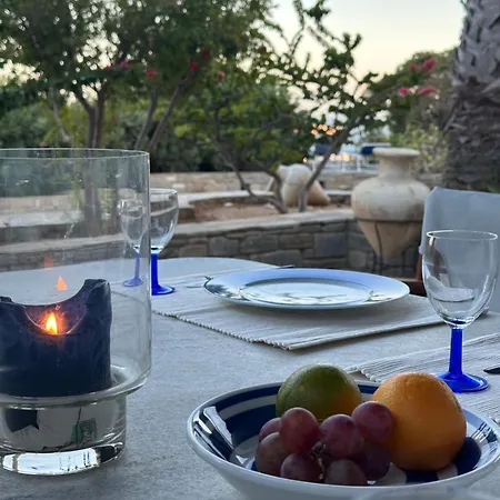 Drionisi In Tzanes, Paros - 6 Guests Semesterbostad